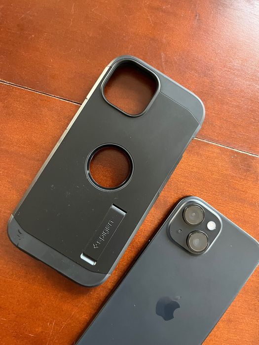 Etui Spigen Tough Armor Mag MagSafe do iPhone 15 czarne