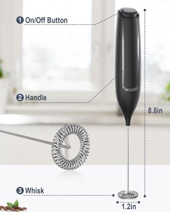 Espumador de leite elétrico