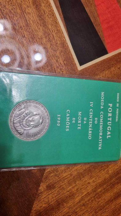 Moeda em Prata Morte de Camões