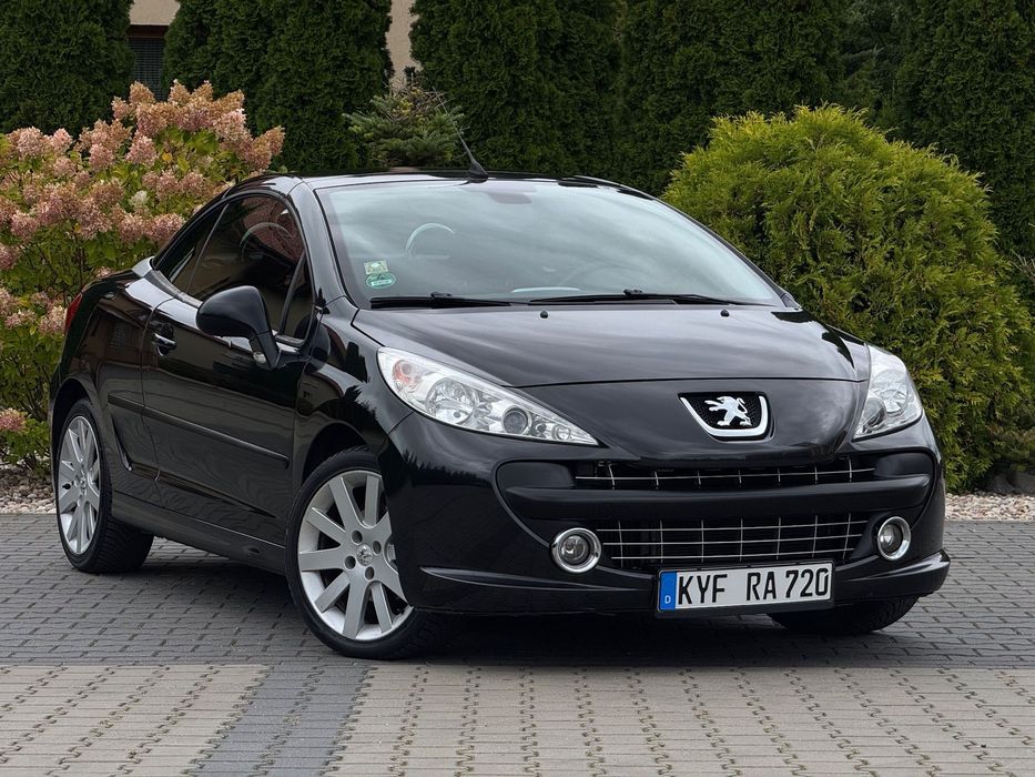 Peugeot 207 CC 1.6i 150KM ALU Kabriolet Manual Serwisowany Bezwypadkowy