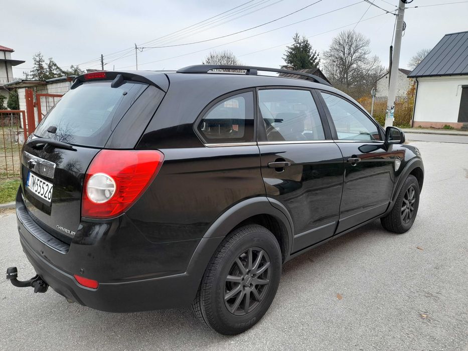Chevrolet Captiva 2.0 crdi,7 osobowa,Napęd 4x4,hak,252 tys,przebiegu
