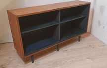 Komoda midcentury 120 cm szafka rtv vintage PRL