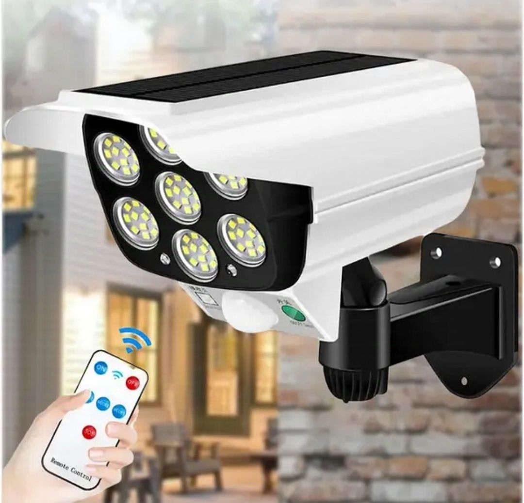 Вуличний Led ліхтар фонарь прожектор на сонячній батареї