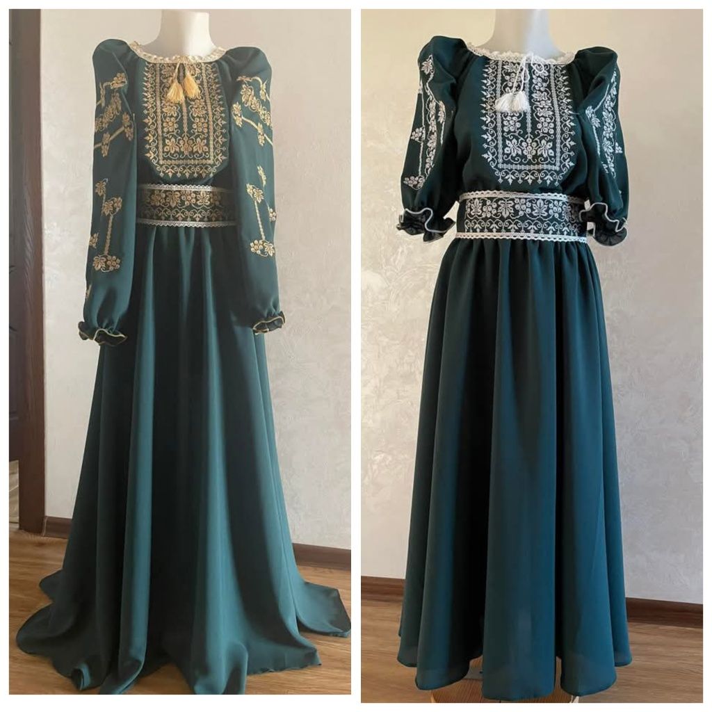 Вишита сукня шифон