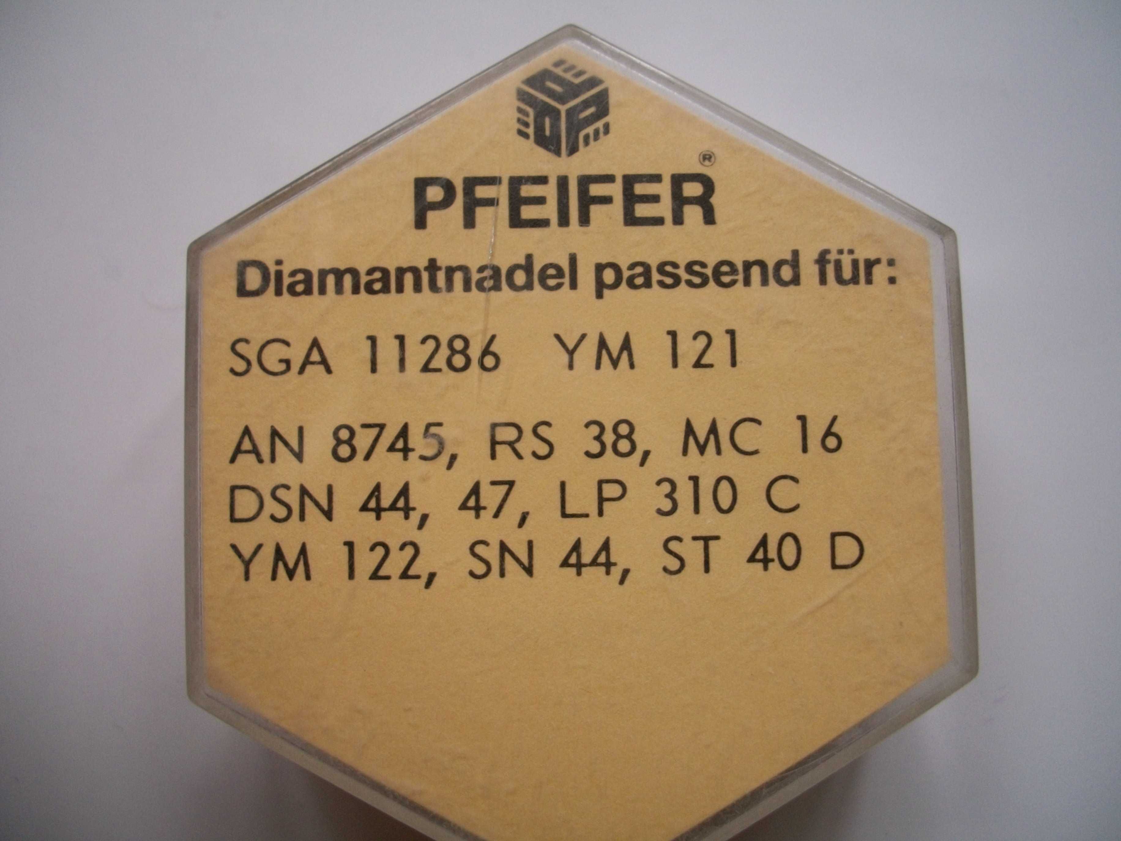 игла для проигрывателя алмазная  Pfeifer SGA 11286 Akai , Denon и т.д.
