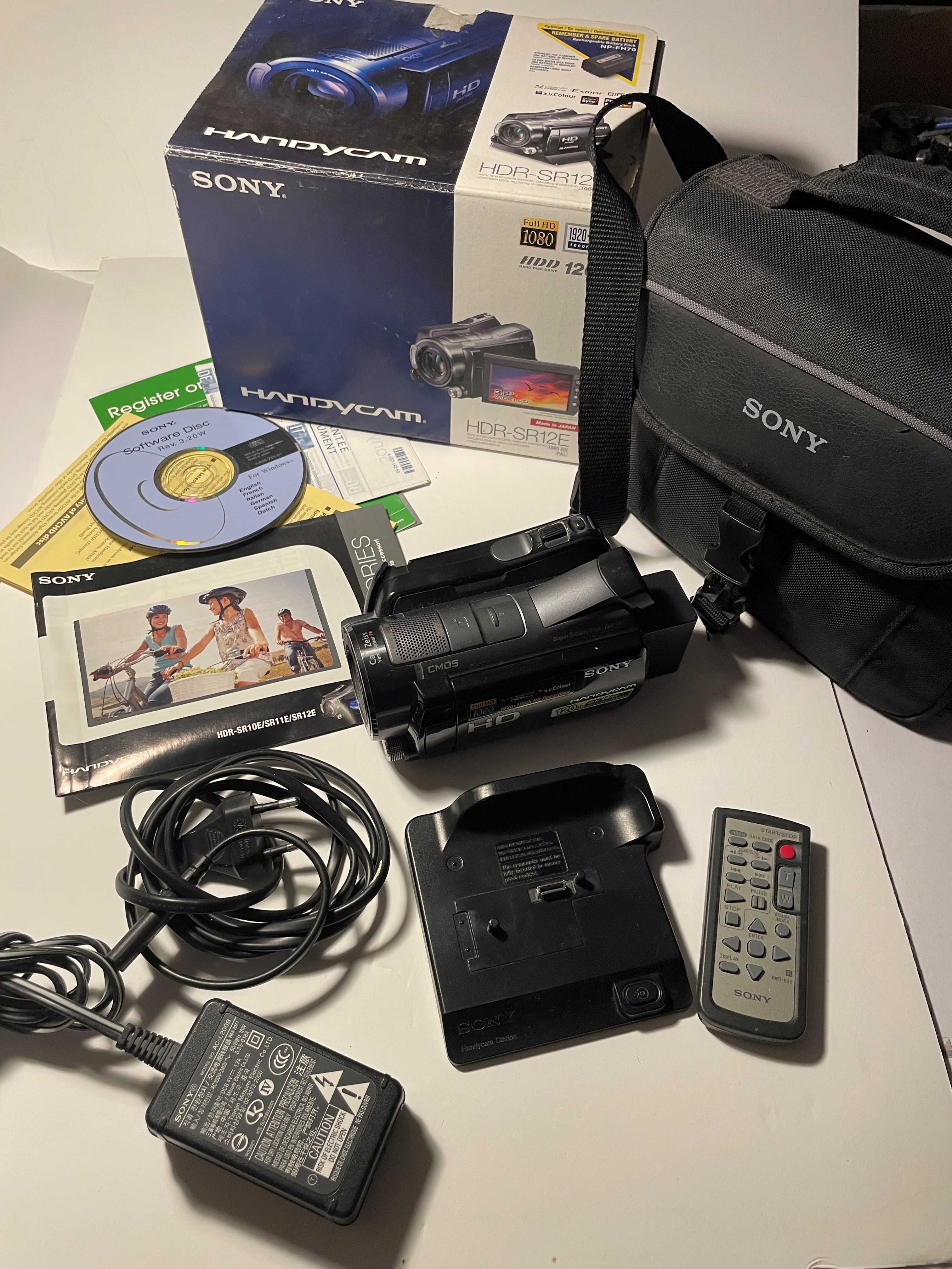 Câmara Sony HDR-SR12E Full HD - Avariada - reparável