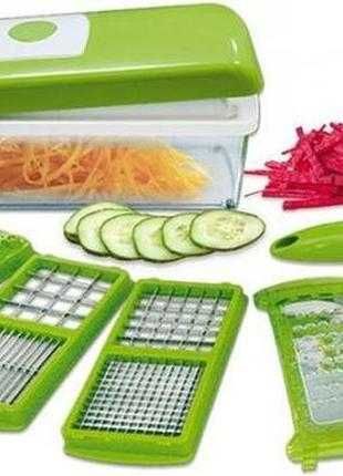Ручная овощерезка мультислайсер  nicer dicer plus с контейнером