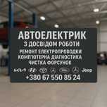 АВТОЕЛЕКТРИК (комп’ютерна діагностика, ремонти будь якої складності)