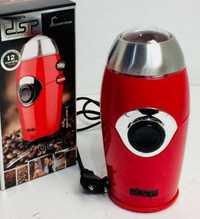 Кофемолка электрическая для дома 50г 200Вт DSP КА3002А Красная