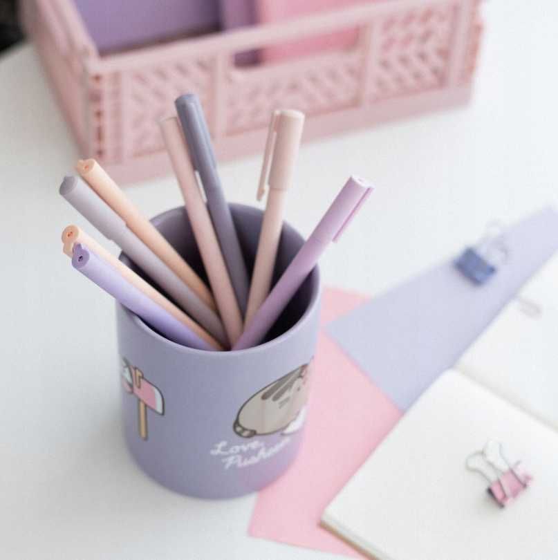 Pusheen Puszin kubek pojemnik ceramiczny na przybory szkolne na biurko