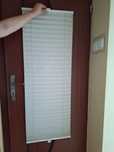 Rolety plisy beżowe