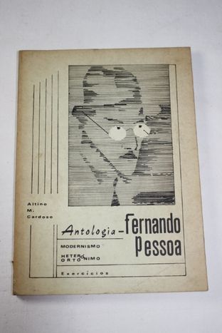 Livro Poesia-Antologia Fernando Pessoa-Altino M. Cardoso-Assinado-1980