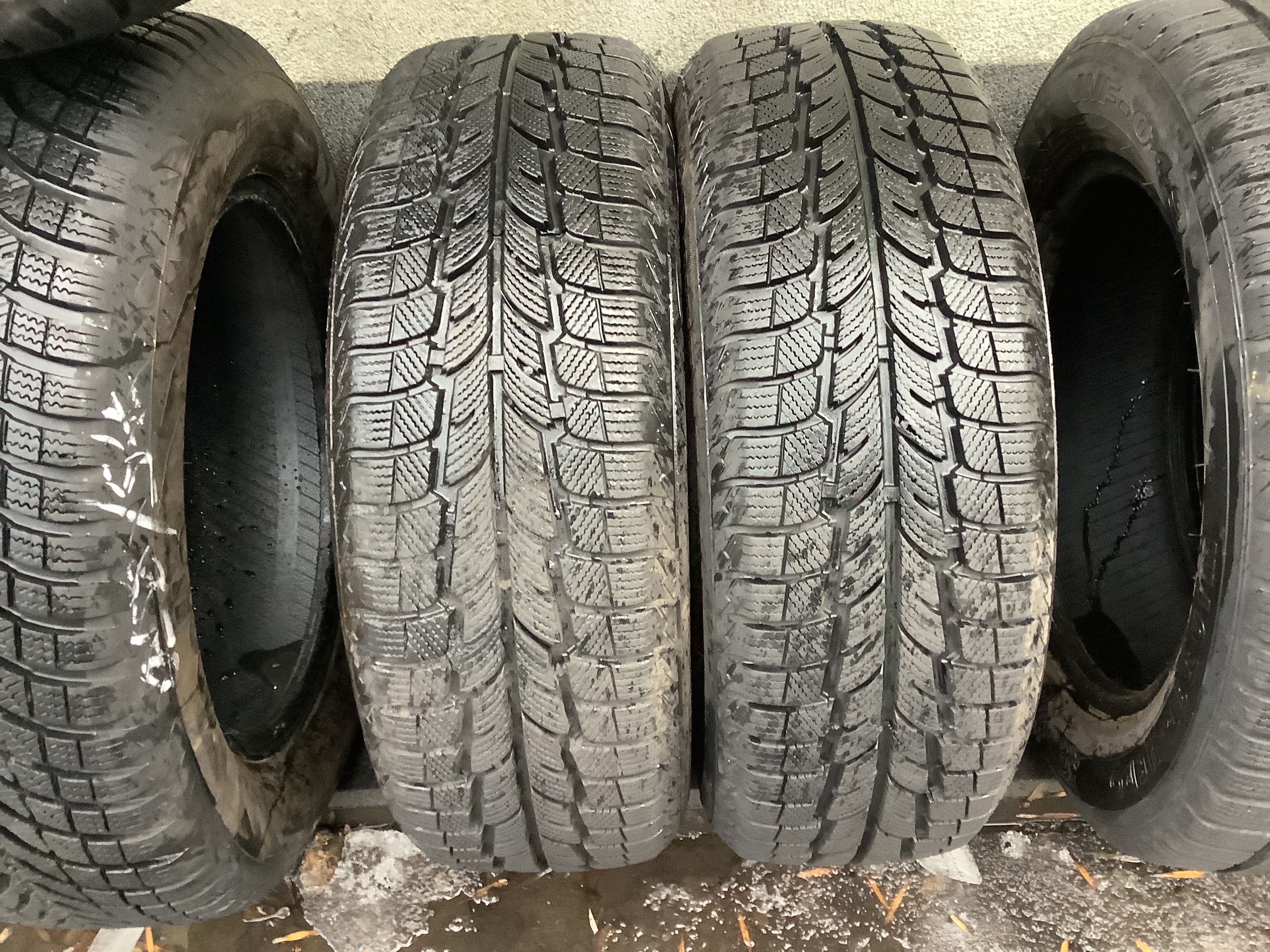 POWERTAC 185/60r15  2szt opony zima zimowe 7.5mm 2018r