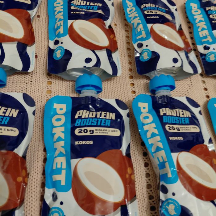 Zestaw 21x Pokket protein booster musy  białkowe  proteinowe