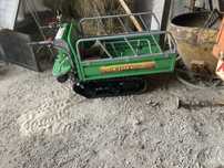 Mini dumper de lagartas eletrico