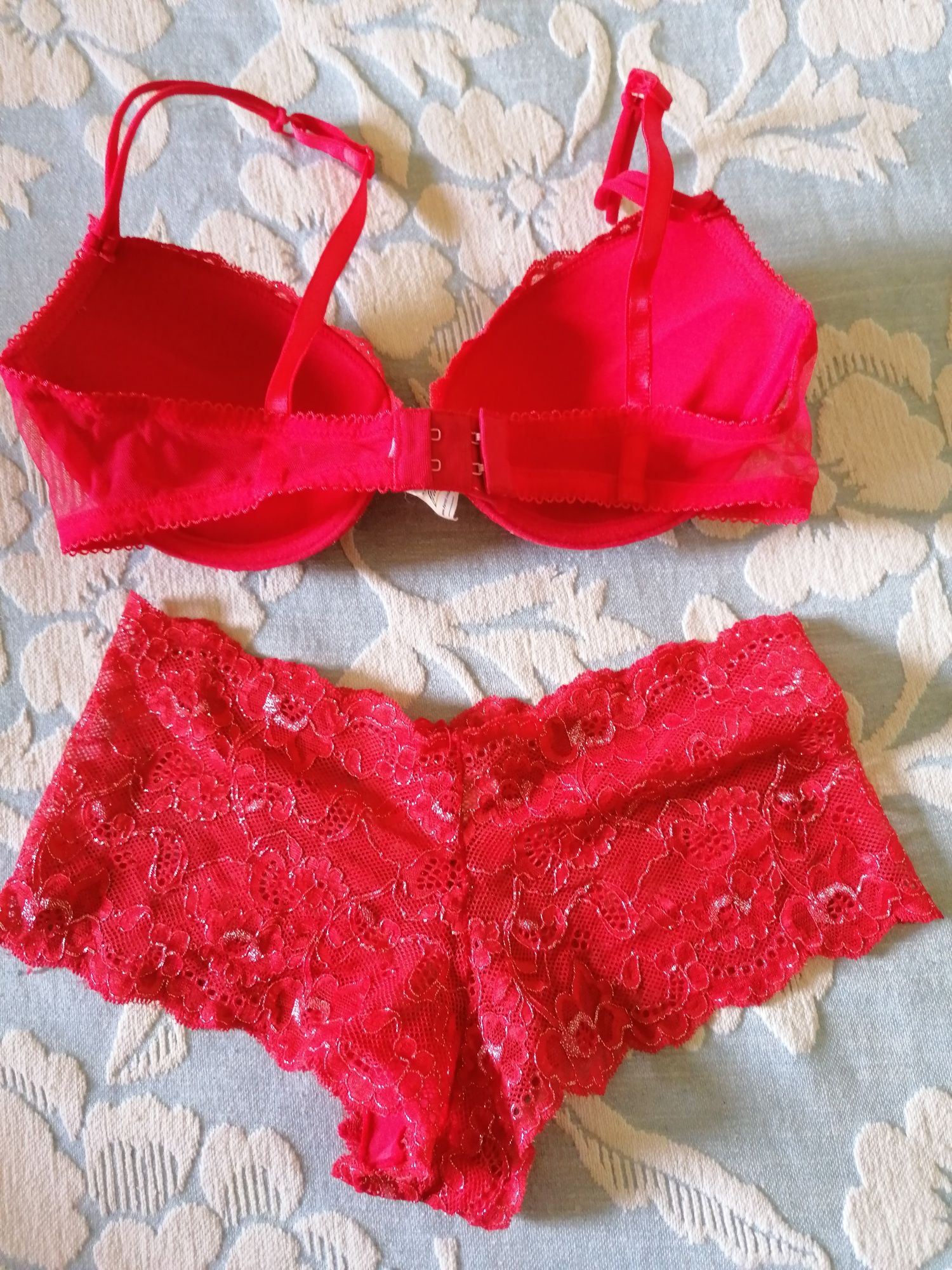 Conjunto de lingerie rendado