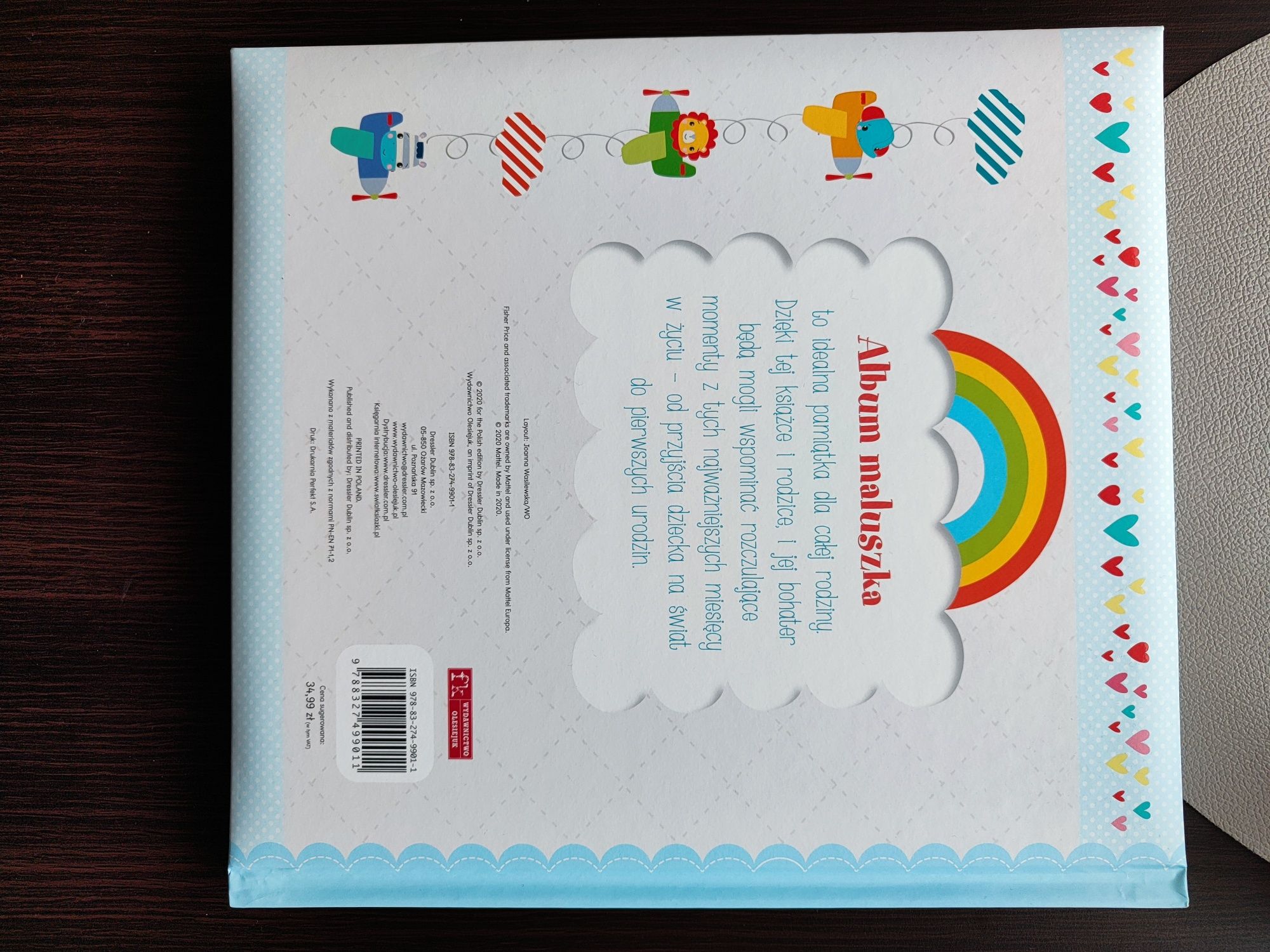 Album maluszka Fisher Price