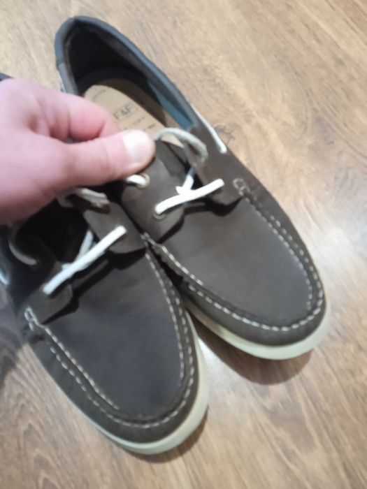 Продам чоловічі шкіряні мокасини бренду F F