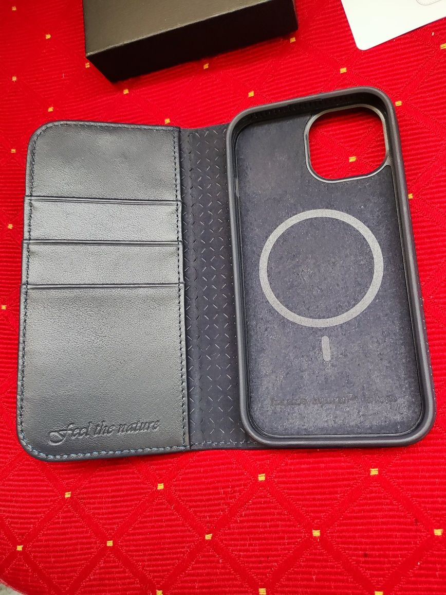 Etui do Telefonu iPhone 15 Shieldon Obudowa portfel Case z klapką