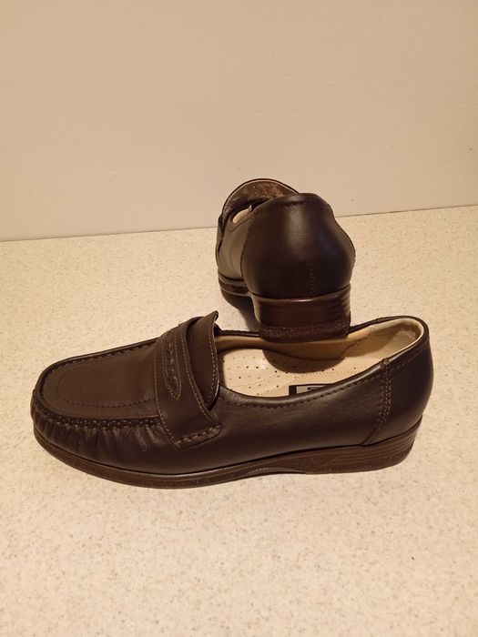 Buty damskie skórzane