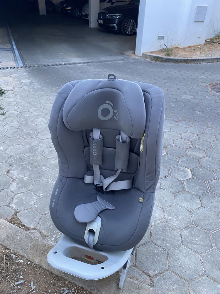 Cadeira auto nado by be cool rotativa com isofix