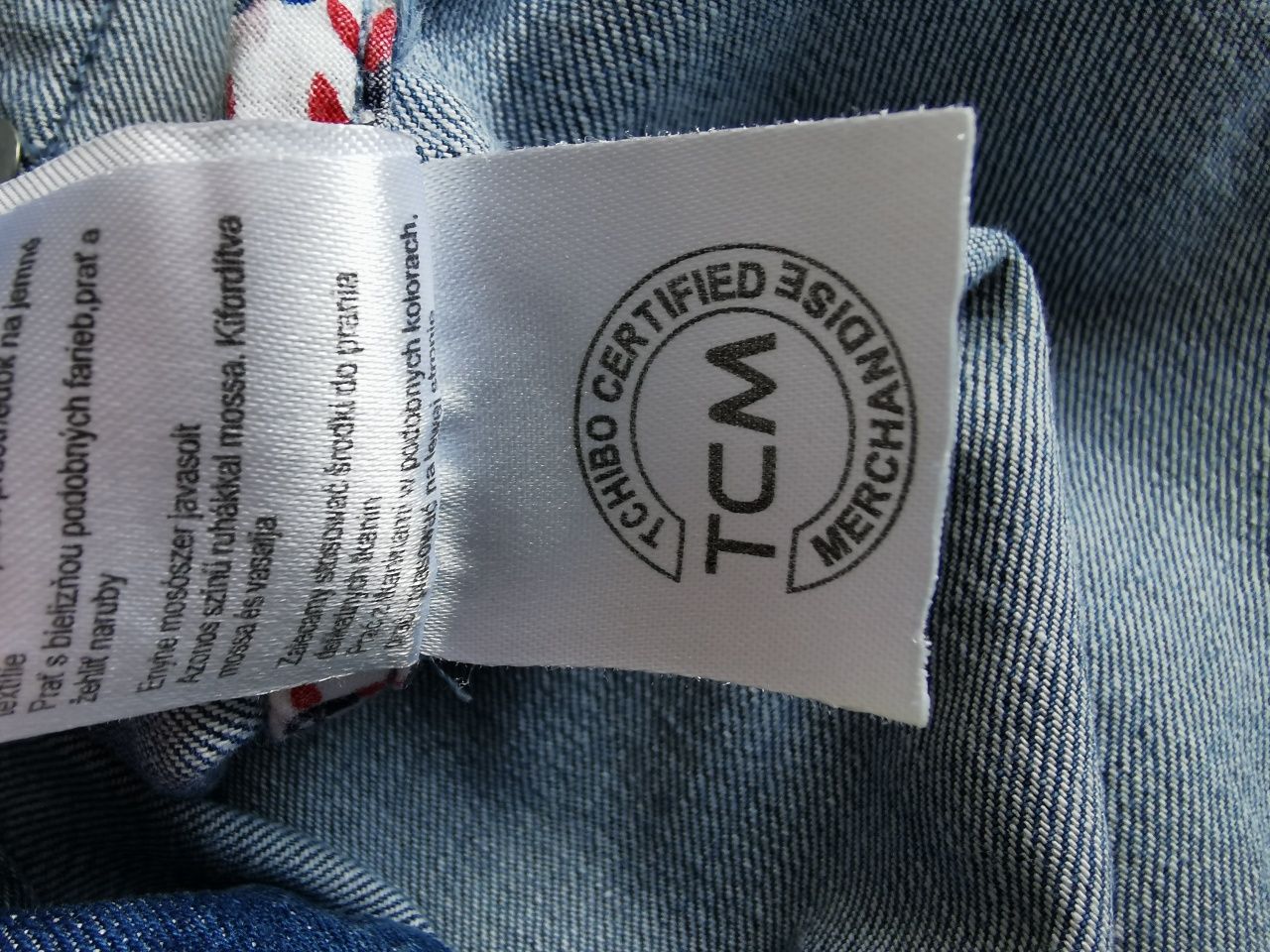 Kamizelka jeansowa TCM rozm. 38