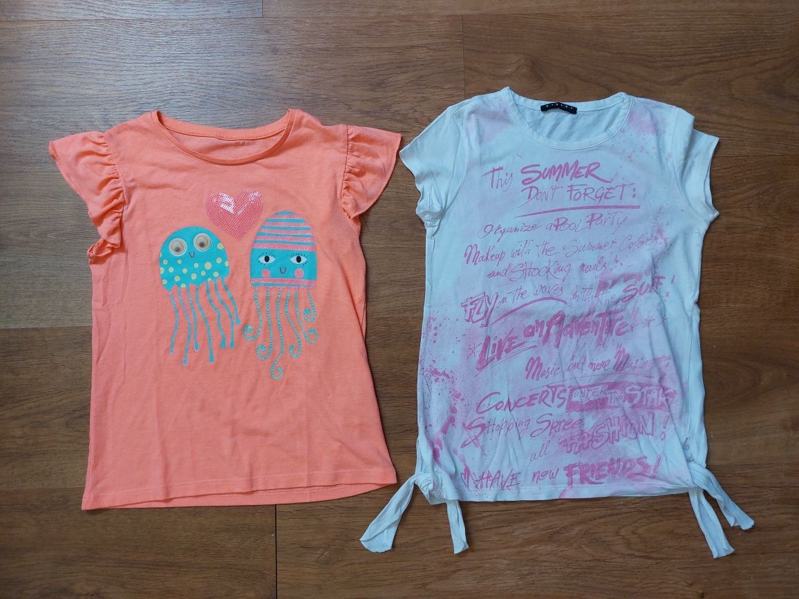 Conjunto de 2 tshirts, sisley, menina 7 / 8 anos