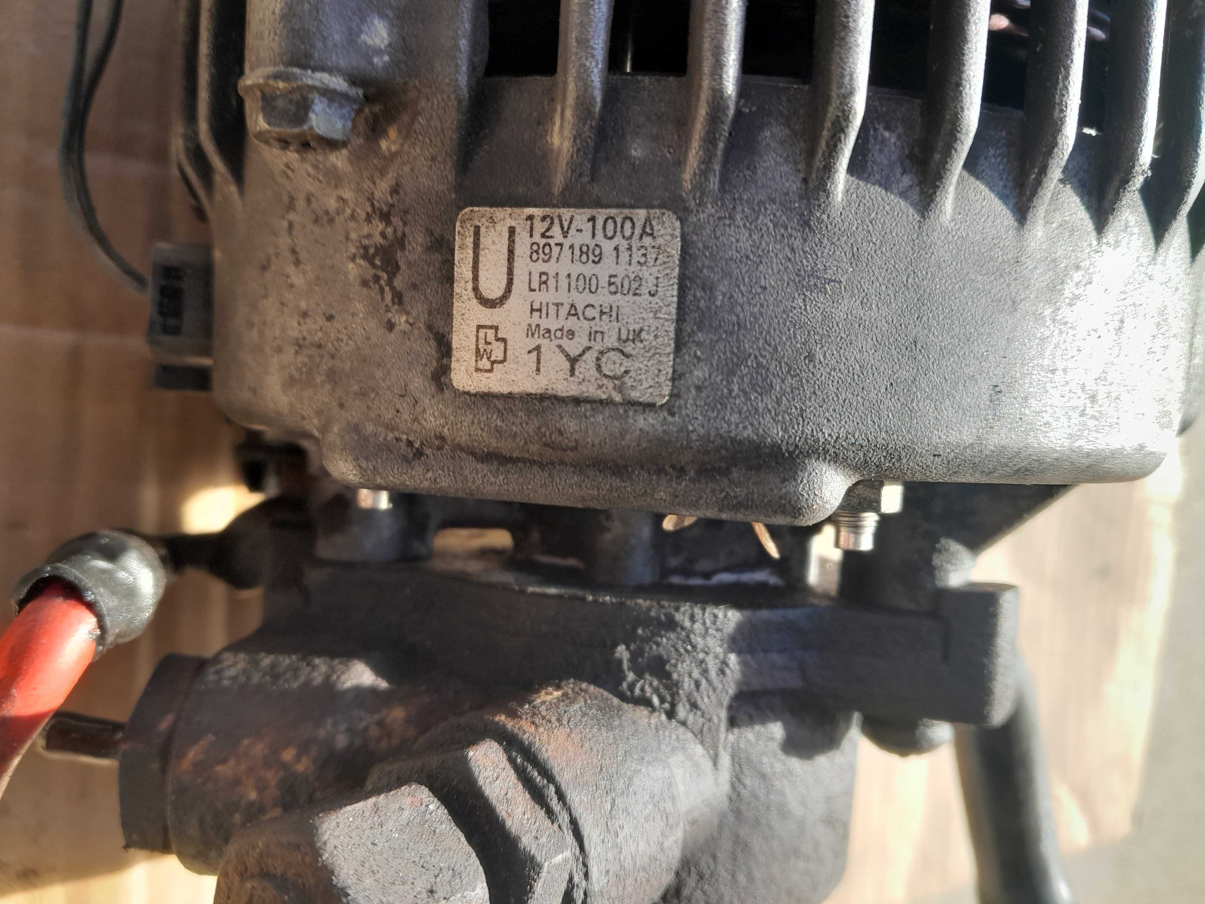 Opel astra h zafira combo corsa 1.7 cdti alternator pompa vacum 100A