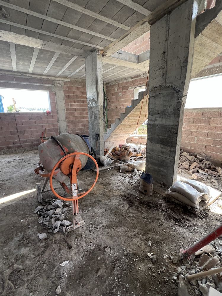 Pintura e construcão