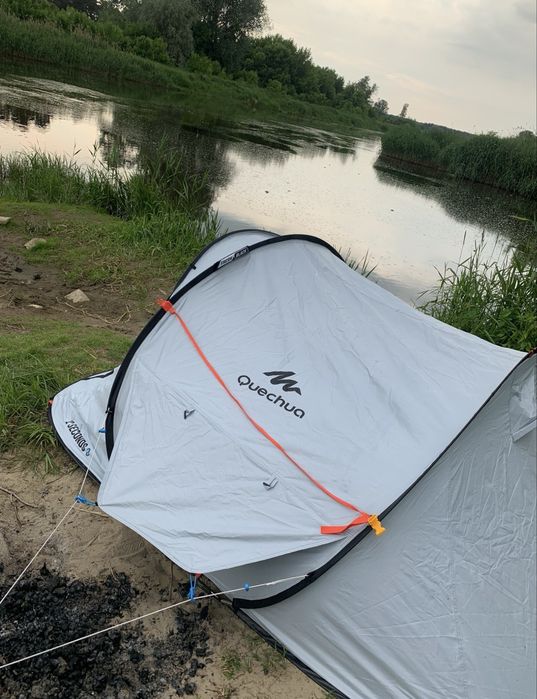Namiot kempingowy Quechua 2 Seconds Fresh&Black 3-osobowy