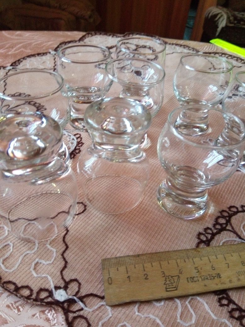 Рюмки.Стекло.Новые