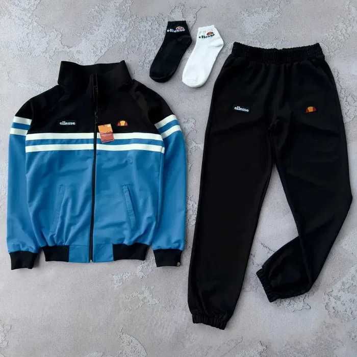 Спортивный костюм мужской ellesse весна осень олимпийка штаны елис