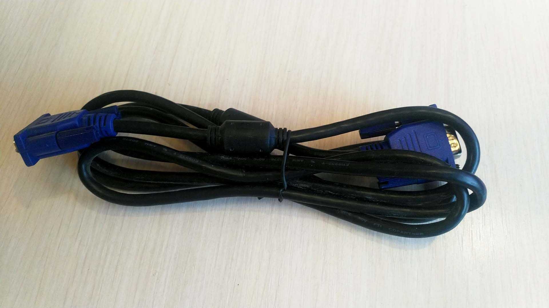 Кабель VGA-VGA 1.5m 2 феритові кільця