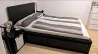 Łóżko z Ikea Malm 140x200, 2 szuflady, stelaż, materac GRATIS