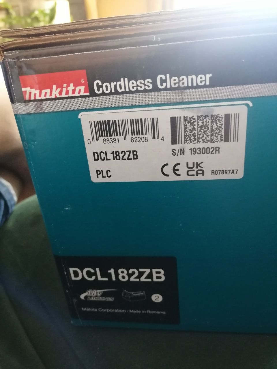 Odkurzacz Makita 18V DCL182ZB