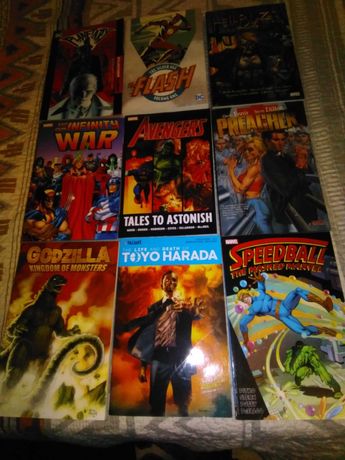 Vários comics- avengers , godzilla, star wars - 7,50 cada