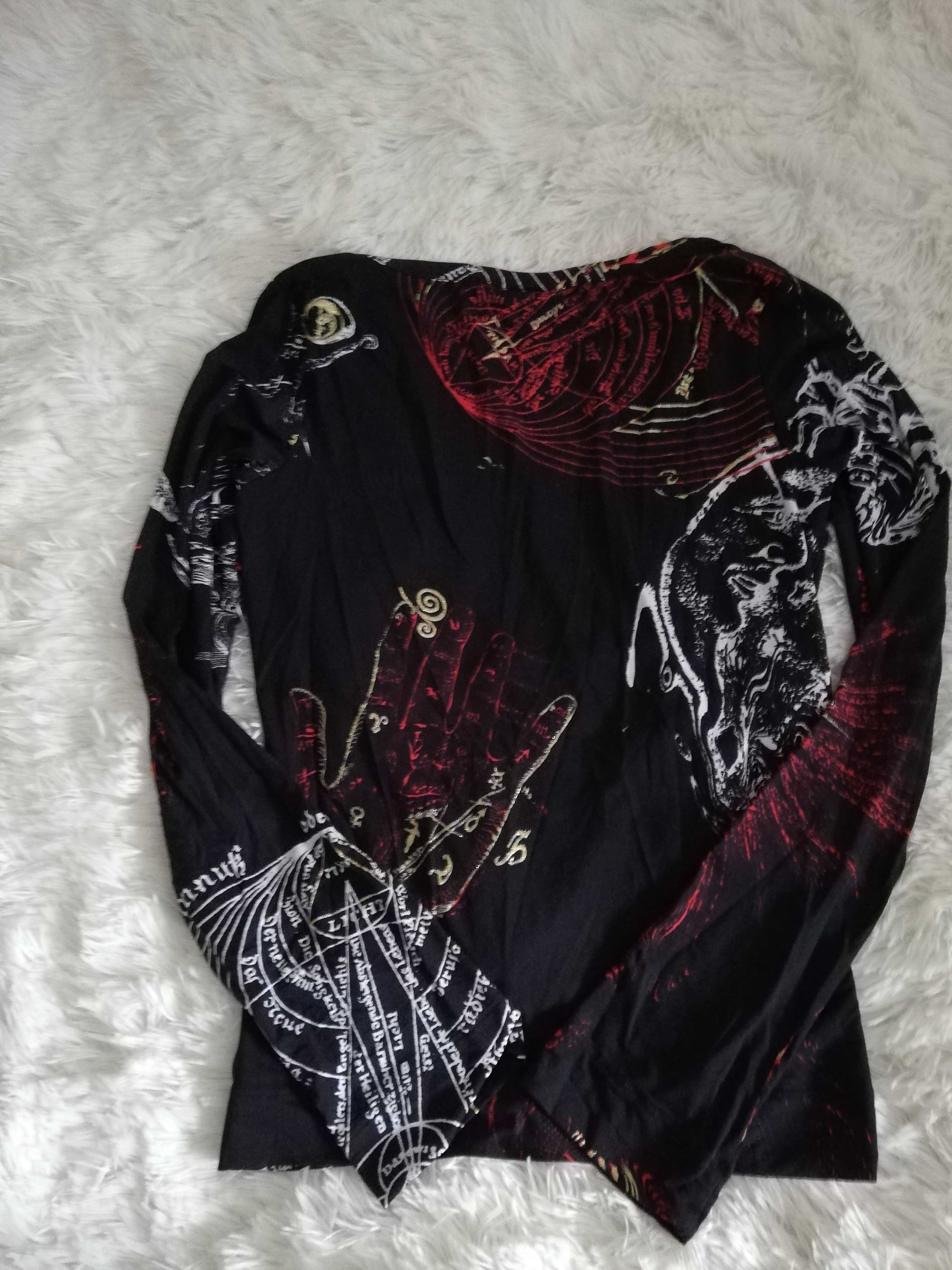 bluzka Roberto Cavalli s 36 m 38 just cavalli monogram oryginał