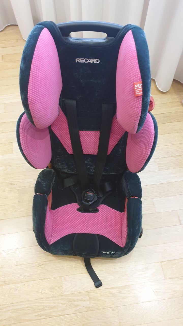 Детское автокресло RECARO Young Sport (Microfibre Pink)