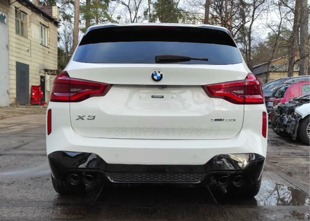 Рестайлинг BMW X3 M LCI G01 F97 Бампер Ноздри Обвес Фары Фонари Пороги