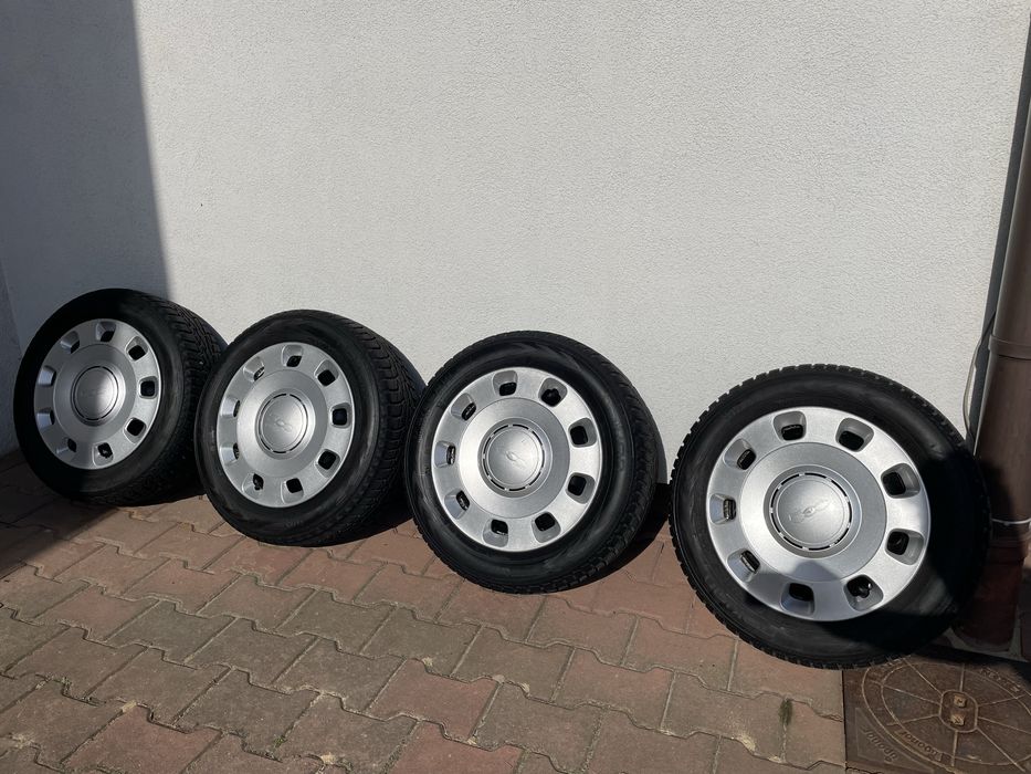 Opony zimowe 175/65 R14 82T - komplet z felgami.