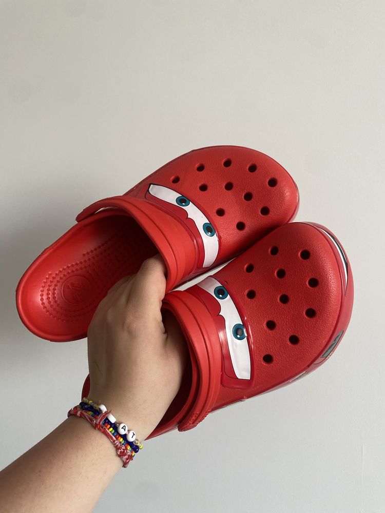 Crocs Mcqueen klapki 39/40