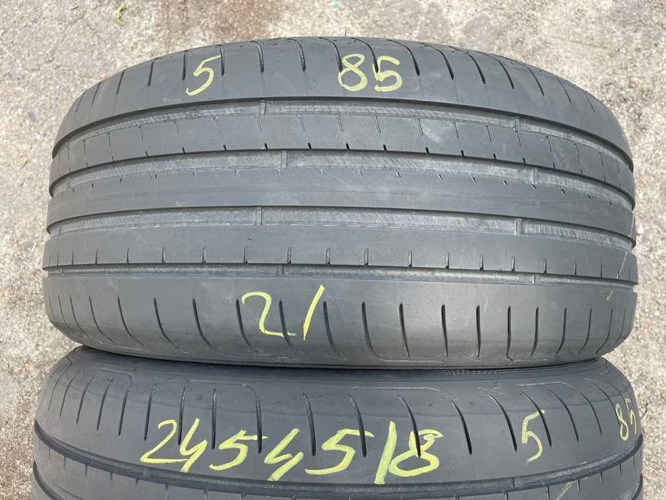GoodYear Eagle F1 245/45R18 100Y шини бу літо 2 штуки