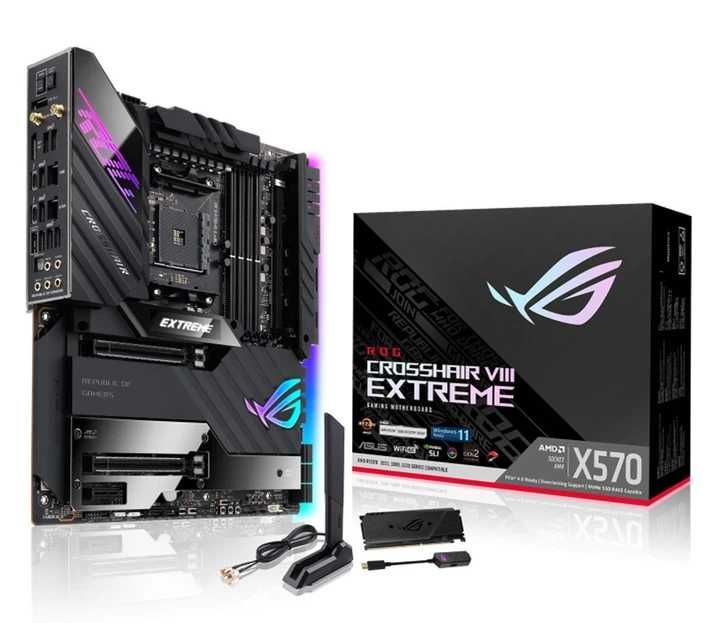 Материнська плата Asus Rog X570 Crosshair VIII Extreme