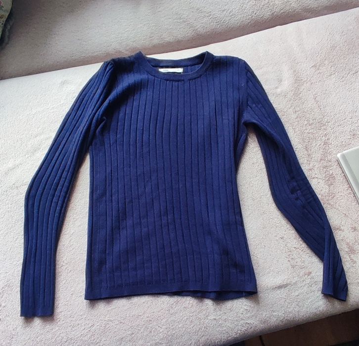 C&A sweterek srebrna nitka XS/XXS 32/34 lub 146/152