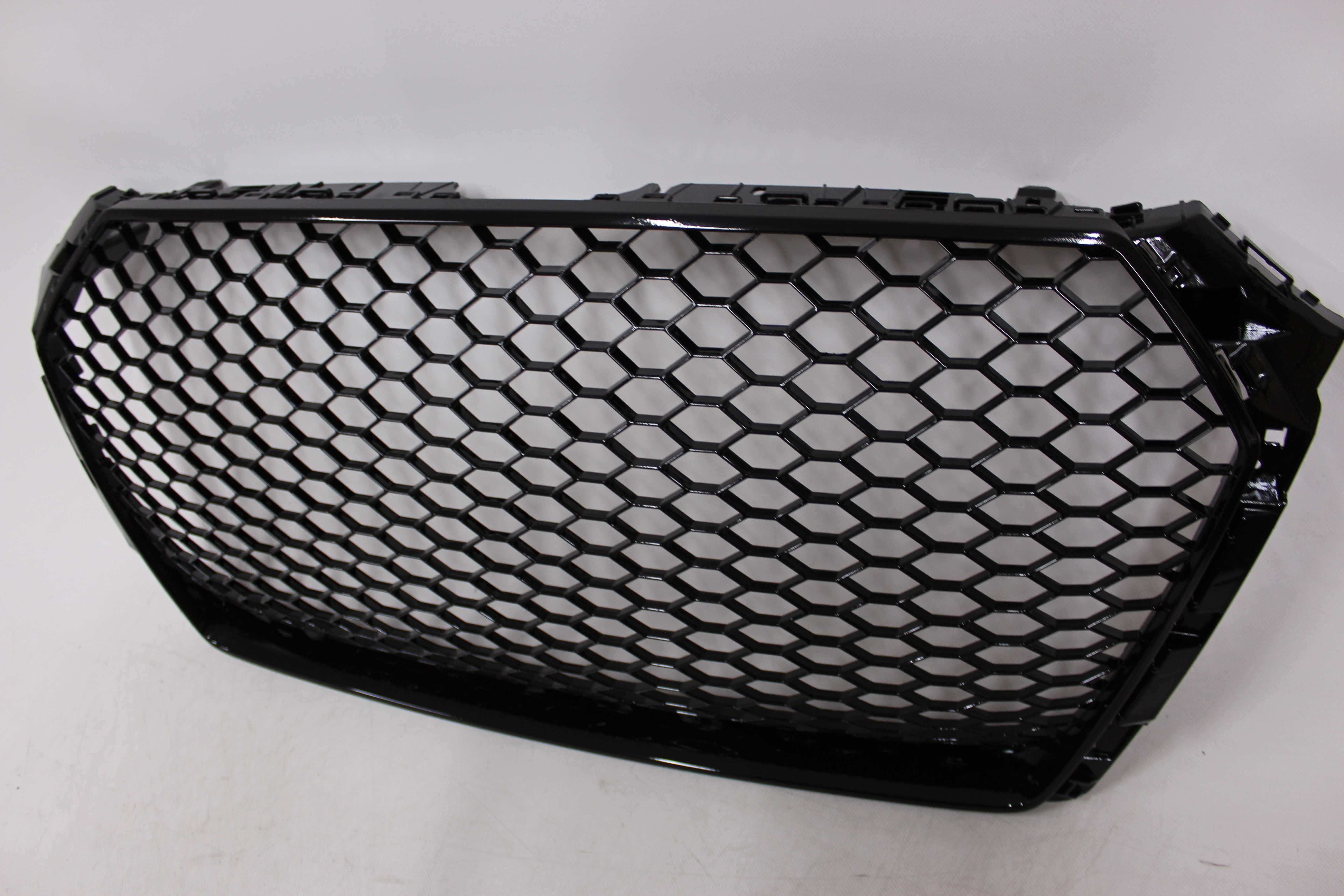 GRILL Atrapa chłodnicy AUDI A4 B9 15-19 RS-LOOK BLACK S-line NOWY