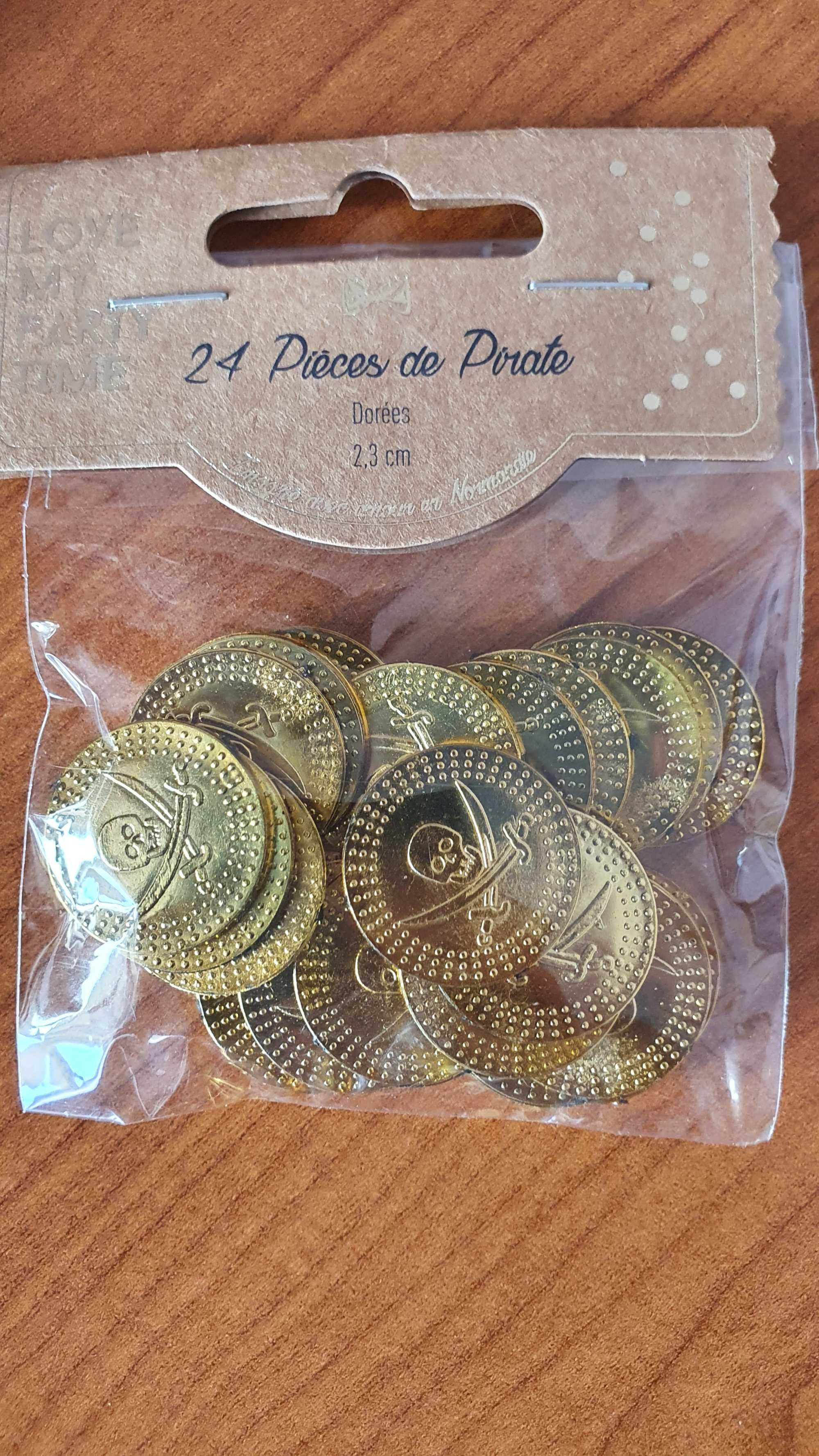 Objetos para decoração Pirata