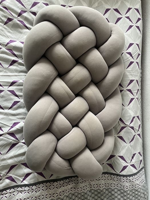 Pufa, siedzisko, poducha Wood’n’Wool miękka.