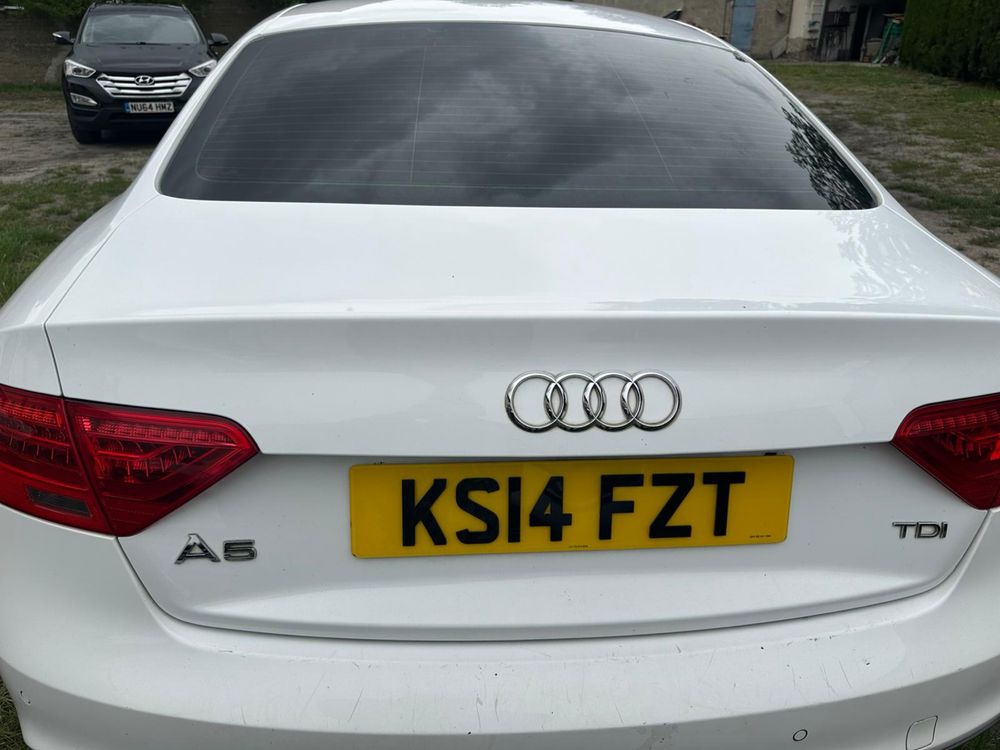 2014 Audi a5 S line 2.0tdi Auto Bialy Anglik