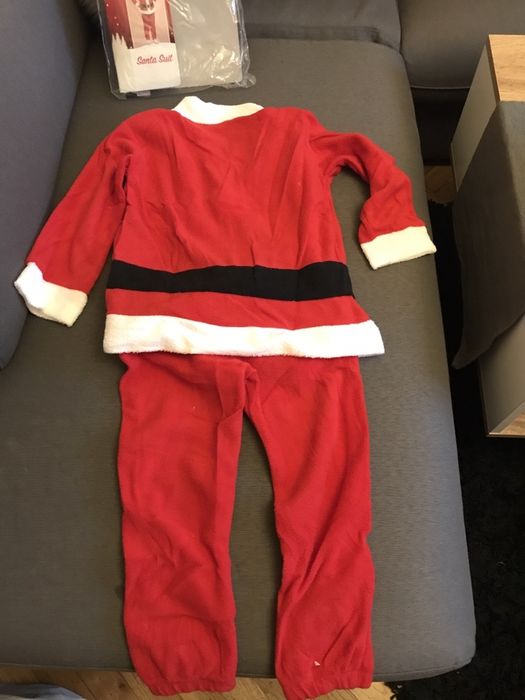 Strój Mikołaja na 3-4 lata nowy