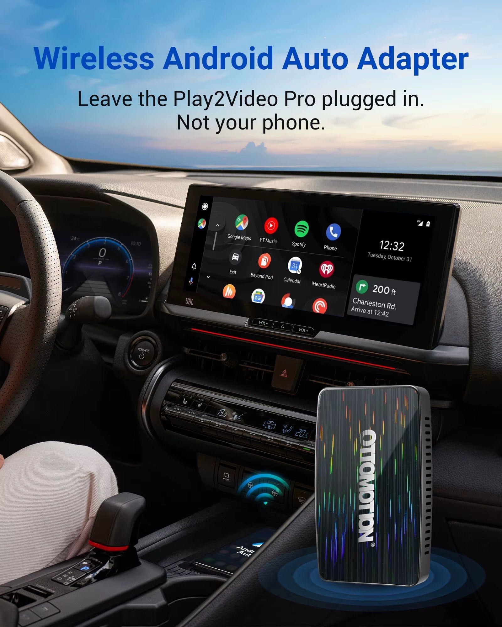 авто приставка Ottocast OTTOMOTION Play2Video Pro